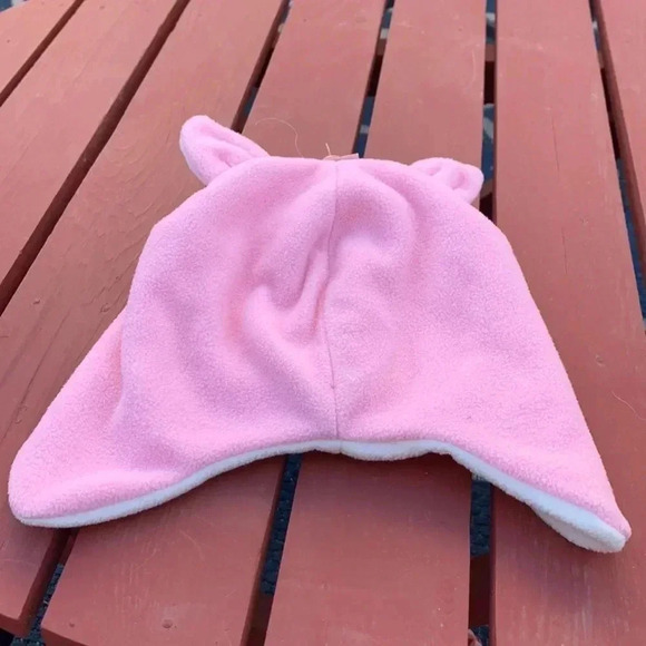 (five for $25) Source  Unknown fleece bunny hat. 4-5 years. - Picture 2 of 3